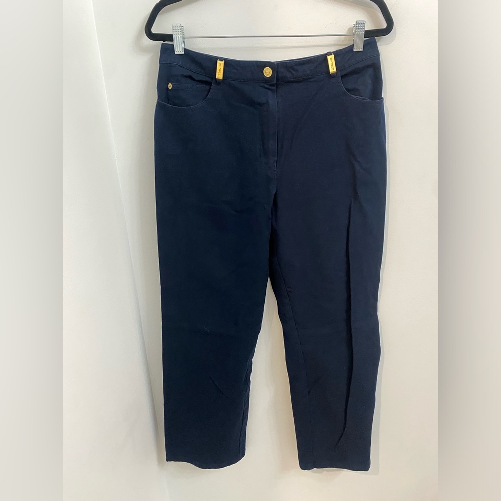 St. John Sport Jeans Stretch Dark Denim Stretch Sz. 8